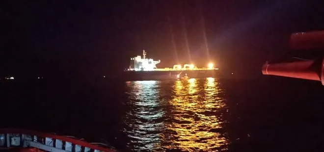 İstanbul Boğazı’nda arızalanan GREEN AURA isimli tanker kurtarıldı