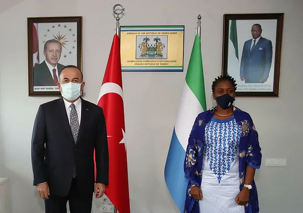 Sierra Leone Cumhuriyeti'nin Ankara Büyükelçiliği törenle açıldı - 3