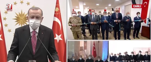 Son dakika: Başkan Erdoğan’dan açılış töreninde flaş açıklamalar