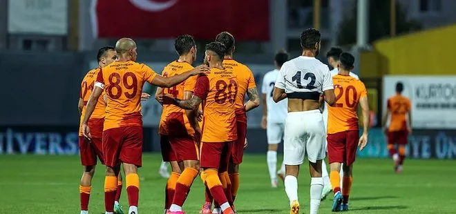 Galatasaray hazırlık maçında Kasımpaşa’yı 4 golle mağlup etti