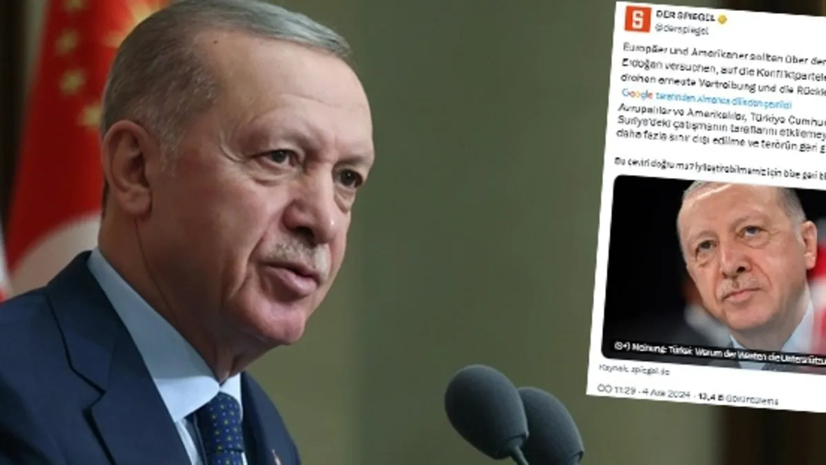 Alman Spiegel'den Batı'ya çağrı! AB ve ABD Erdoğan ile görüşmeli