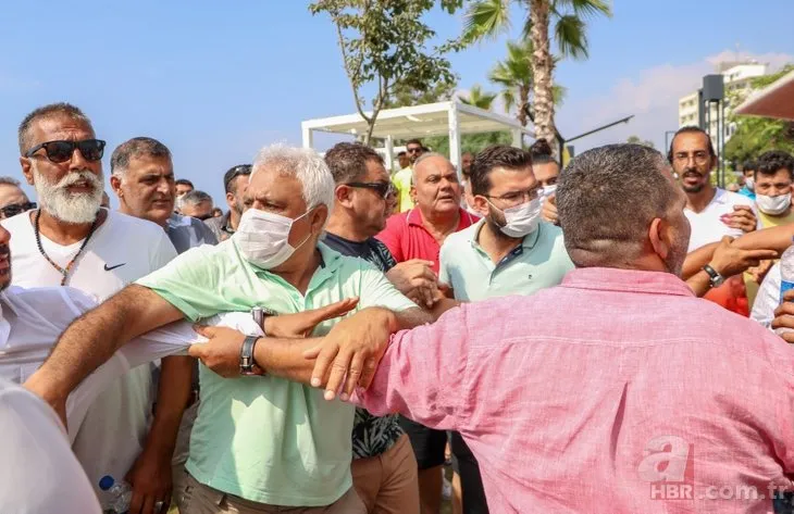 Antalya'da ilginç görüntü! Ortalık bir anda karıştı! Sebebi ise...