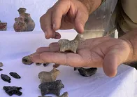 Konya'da bulundu! Yaklaşık 5 bin yıllık "insan yüzlü" çömlek parçası...