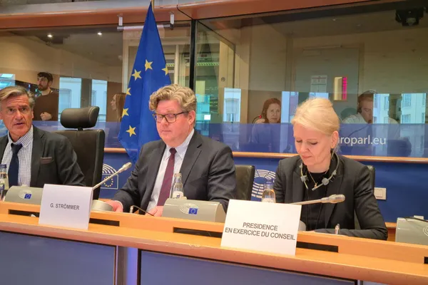 İsveç Adalet Bakanı Türkiye sorusunu geçiştirdi! Soruyu duyunca bir anda uzaklaştı