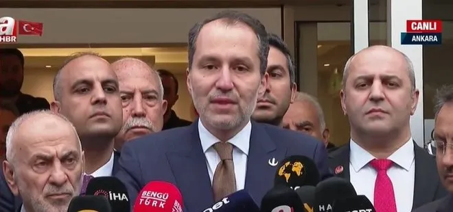 Yeniden Refah Partisi Cumhur İttifakı’nda! Genel Başkan Fatih Erbakan’dan son dakika açıklamaları