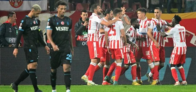 Fırtına deplasmanda duruldu! Kızılyıldız 2-1 Trabzonspor MAÇ SONUCU-ÖZET