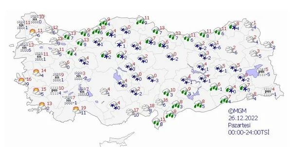 Sabah uyanınca her yer bembeyaz olacak ⛄ Lapa lapa kar yağacak ❄ Meteoroloji'den 18 ile turuncu ve sarı kodlu uyarı - 8