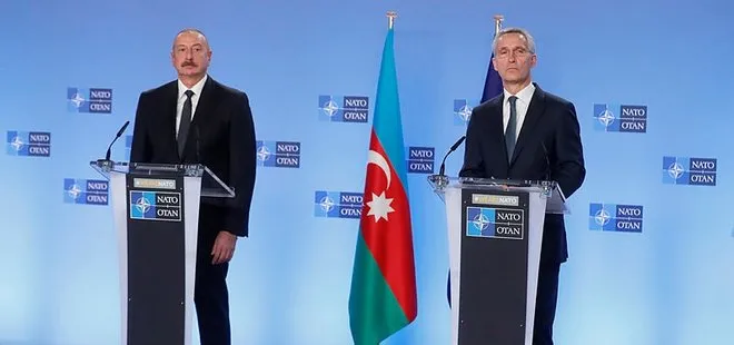 Azerbaycan Cumhurbaşkanı İlham Aliyev NATO’yu ziyaret etti! SON DAKİKA Ermenistan açıklaması