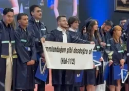 Yeditepe Üniversitesi'nde pankart skandalı! Ayetin önüne kapattılar