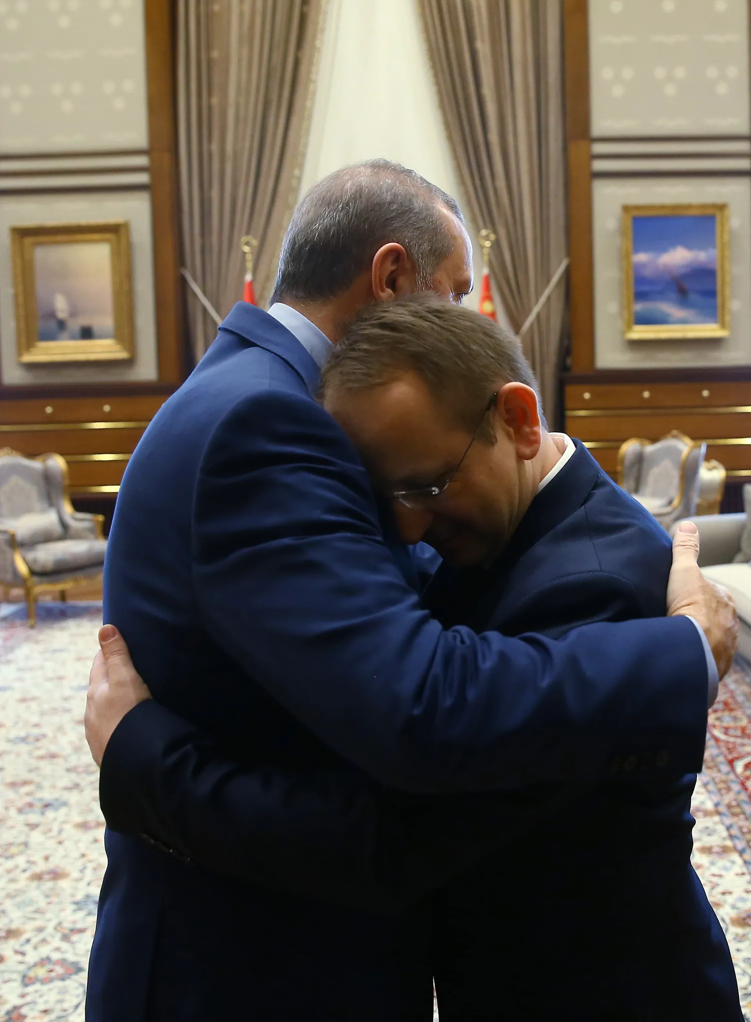 15 Temmuz gazisi Sabri Ünal, Cumhurbaşkanı Erdoğan ile görüştü - 1