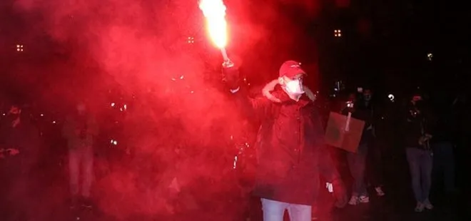 Fransa sokakları yangın yeri: Ülke genelinde artan İslamofobi protesto edildi