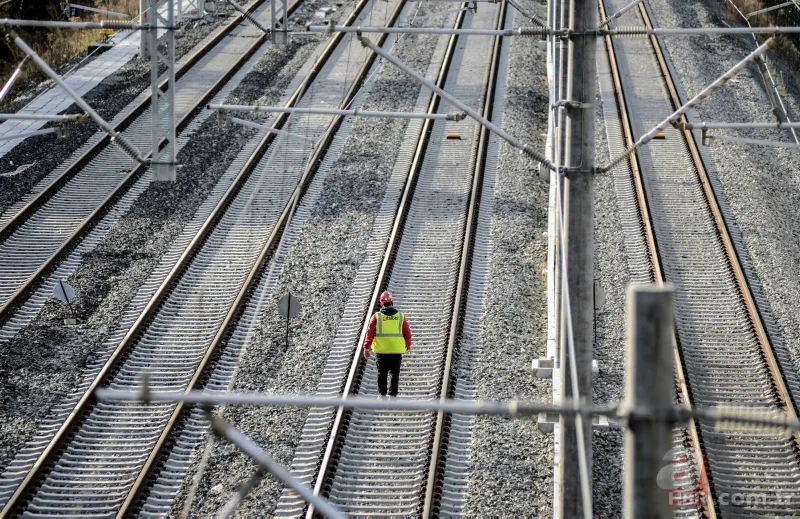 Yüzde 94'ü tamamlanan Halkalı-Gebze banliyö tren hattı havadan görüntülendi 15