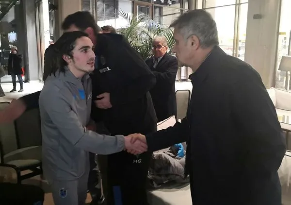 A Milli Futbol Takımı Teknik Direktörü Şenol Güneş'ten Trabzonspor'a ziyaret - 1