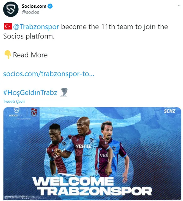 Trabzonspor kripto para dünyasına adım attı - 1