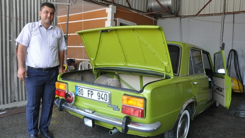1973 model Murat 124'e 25 bin lira harcadı