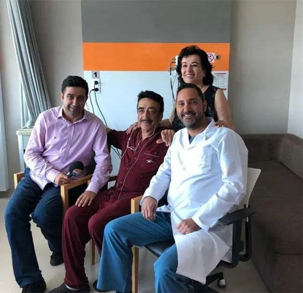 Hakkı Bulut'un hastane odasından ilk fotoğraf - 1