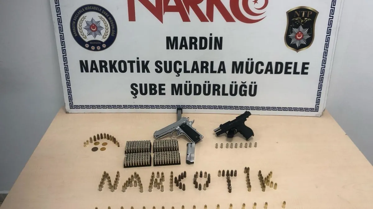Mardin'de uyuşturucu satıcılarına operasyon: 3 tutuklama