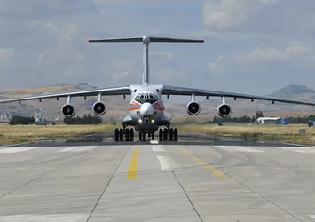 S-400'leri taşıyan 6. uçak da indi