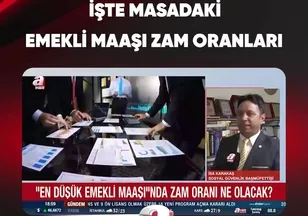 İŞTE MASADAKİ EMEKLİ MAAŞI ZAM ORANLARI