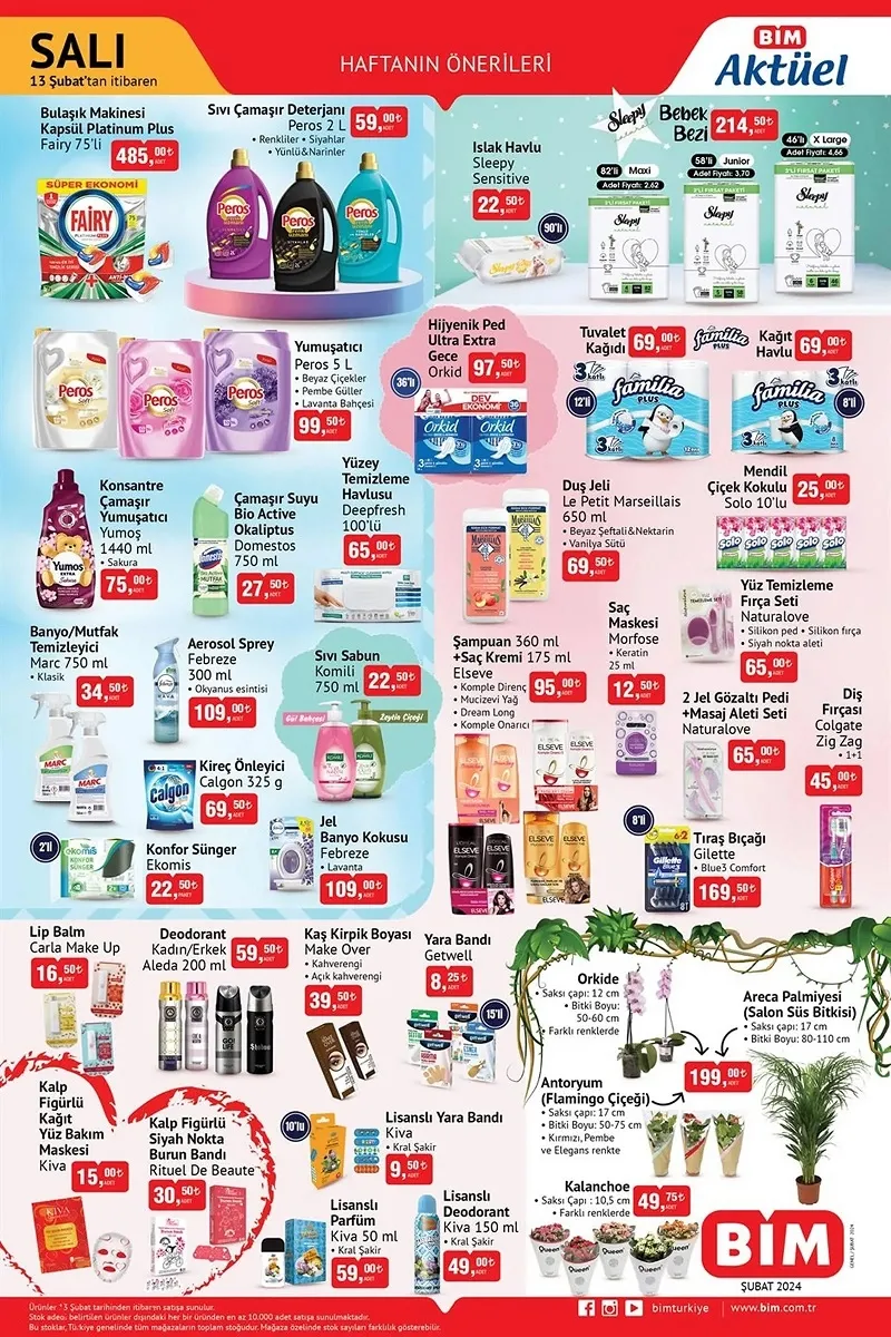 16 Şubat BİM aktüel ürünler kataloğu yayınlandı! Bu BİM indirim afişinde hangi ürünler ucuza satılacak?