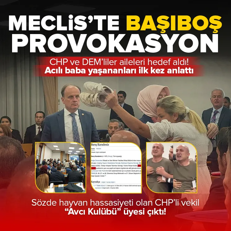 CHP ve DEM’li vekillerden provokasyon!