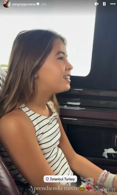 Mauro Icardi'nin sevgilisi İstanbul aşığı çıktı! Çocuklarıyla peş peşe paylaştı 7