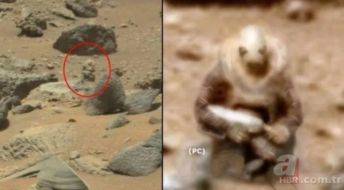 Mars’tan gelen fotoğraflar kan dondurdu!