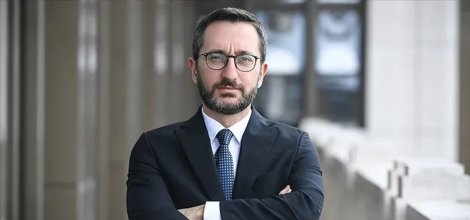 Son dakika: İletişim Başkanı Fahrettin Altun’dan Boğaziçi Üniversitesi önünde Kabe fotoğrafının yere serilmesine çok sert tepki!