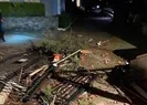 İzmiri dolu ve hortum vurdu! Yaralılar var