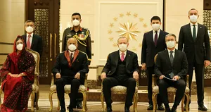 Başkan Erdoğan büyükelçileri kabul etti!