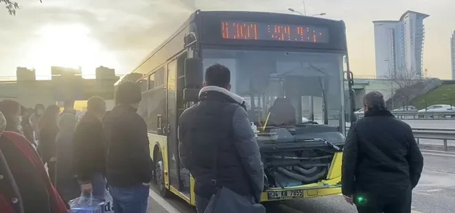 Yine İETT otobüsü arızası: 500T yolda kaldı