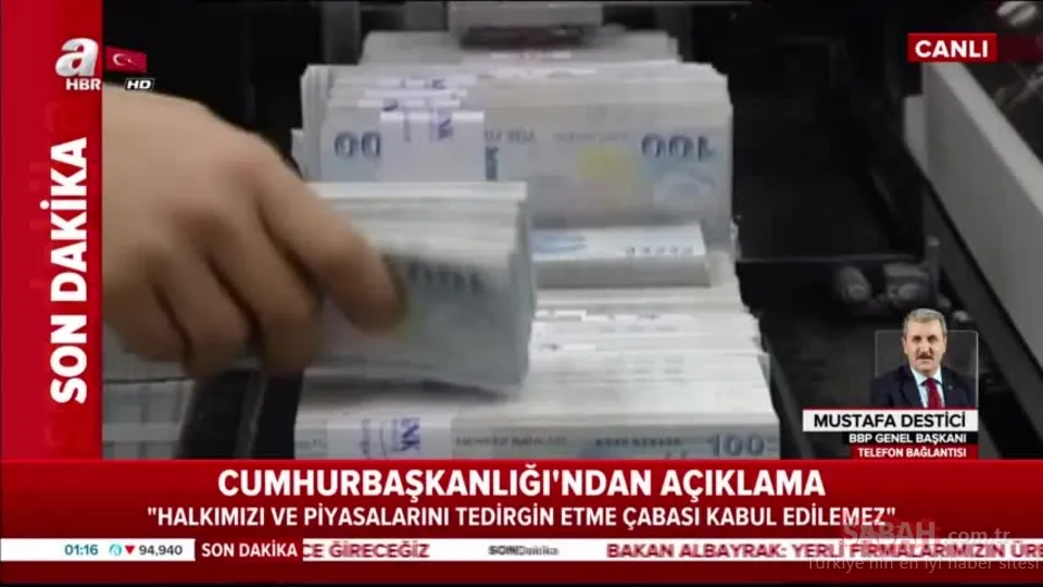 Mustafa Destici’den flaş çıkış: ABD’nin planları...