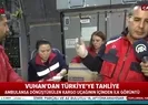 Son dakika: Vuhandaki Türk vatandaşlarını getirecek uçaktan ilk görüntüler |Video