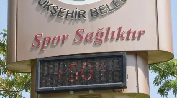 Meteoroloji'den turuncu kodlu sıcaklık uyarısı! Sıcaklık 50 dereceği gördü - 2