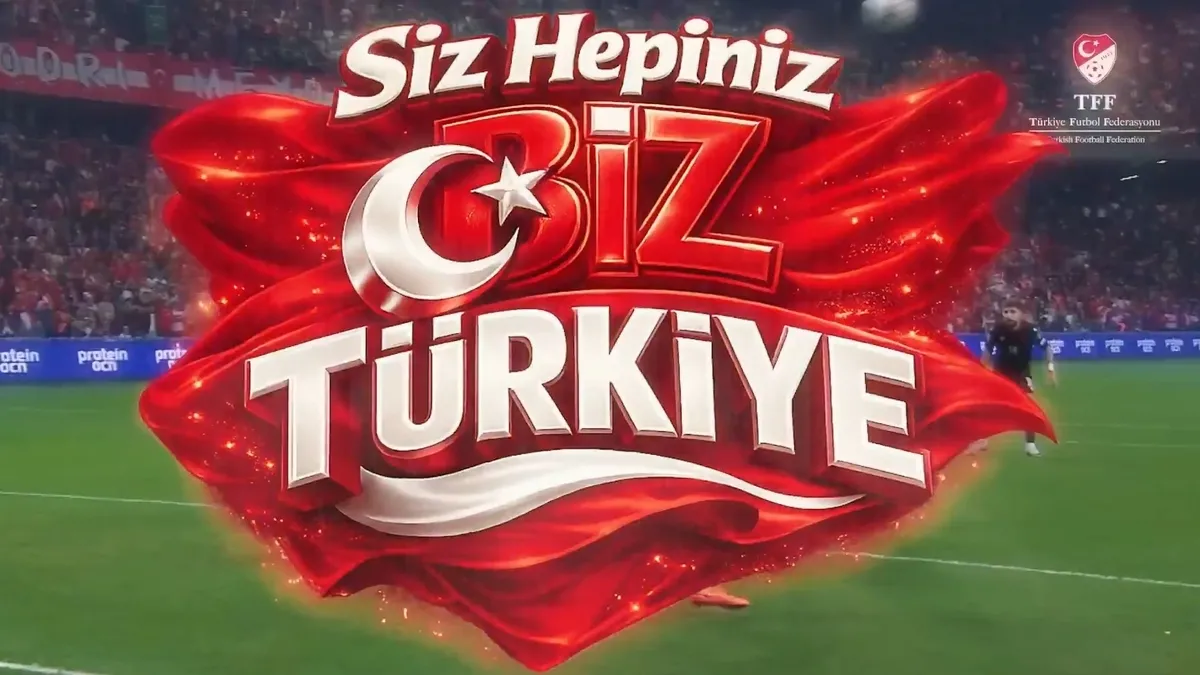 Başkan Erdoğan talimatı verdi! AK Parti’den Milli Takım şarkısı: Siz hepiniz Biz Türkiye!
