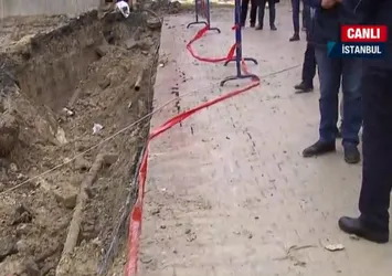 Son dakika: İstanbul Avcılar'da yolda göçük