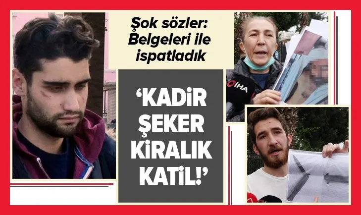 Son dakika: Özgür Duran'ın ailesinden şoke eden 'kiralık katil' iddiası: Oğlumu Kadir Şeker'e öldürttüler