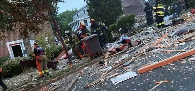 ABD’de bir evde patlama! Birçok kişi hayatını kaybetti