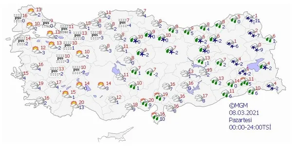 1614972268529.jpg Meteoroloji'den son dakika uyarısı! Sibirya soğukları geliyor! İstanbul Ankara İzmir hava durumu... - 8