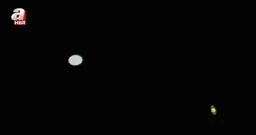 Satürn ve Jüpiter aynı karede buluştu! İlk kez çıplak gözle görüldü