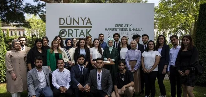 Emine Erdoğan’dan çevreci gençlere tam destek