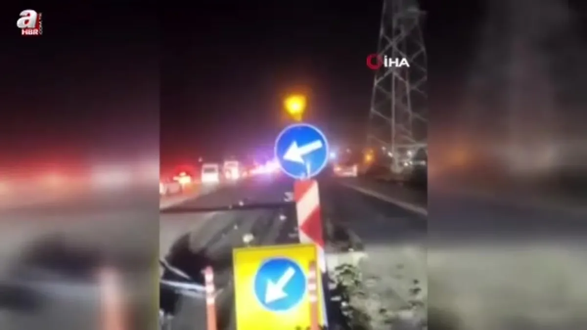 Batman'da yapımı devam eden yolda trafik kazaları: 7 yaralı