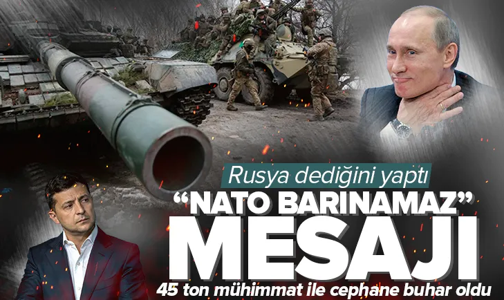 Rusyadan NATOya misilleme: 45 ton...
