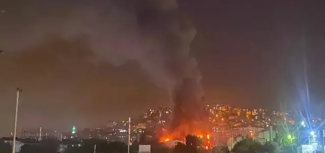 Gebze’de geri dönüşüm fabrikasında büyük yangın!