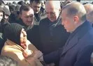 Depremzededen Erdoğan’a duygulandıran sözler