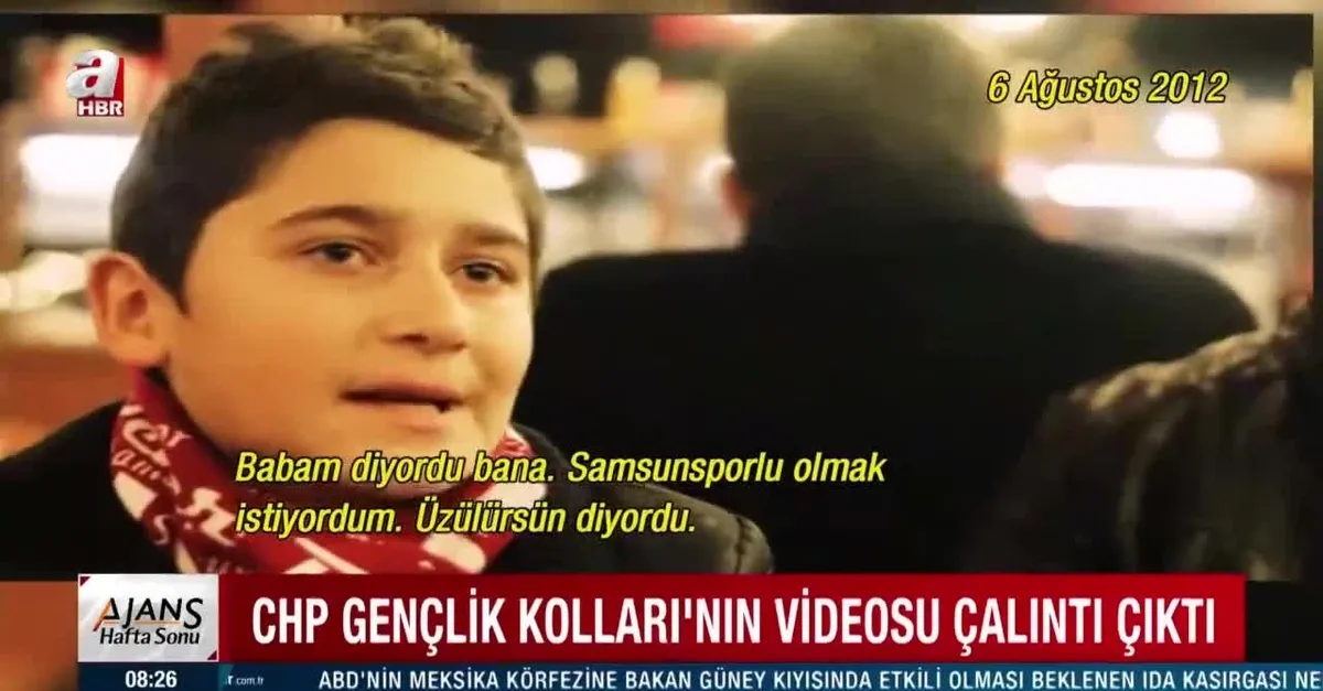 CHP’nin paylaştığı video çalıntı çıktı