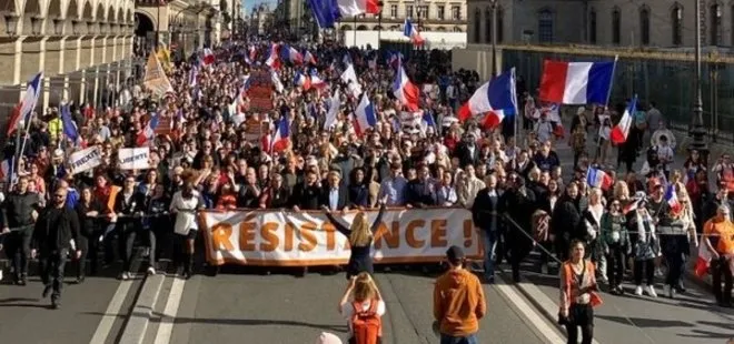 Enerji krizi Fransızları sokağa döktü: Macron istifa, AB’den ayrılalım!