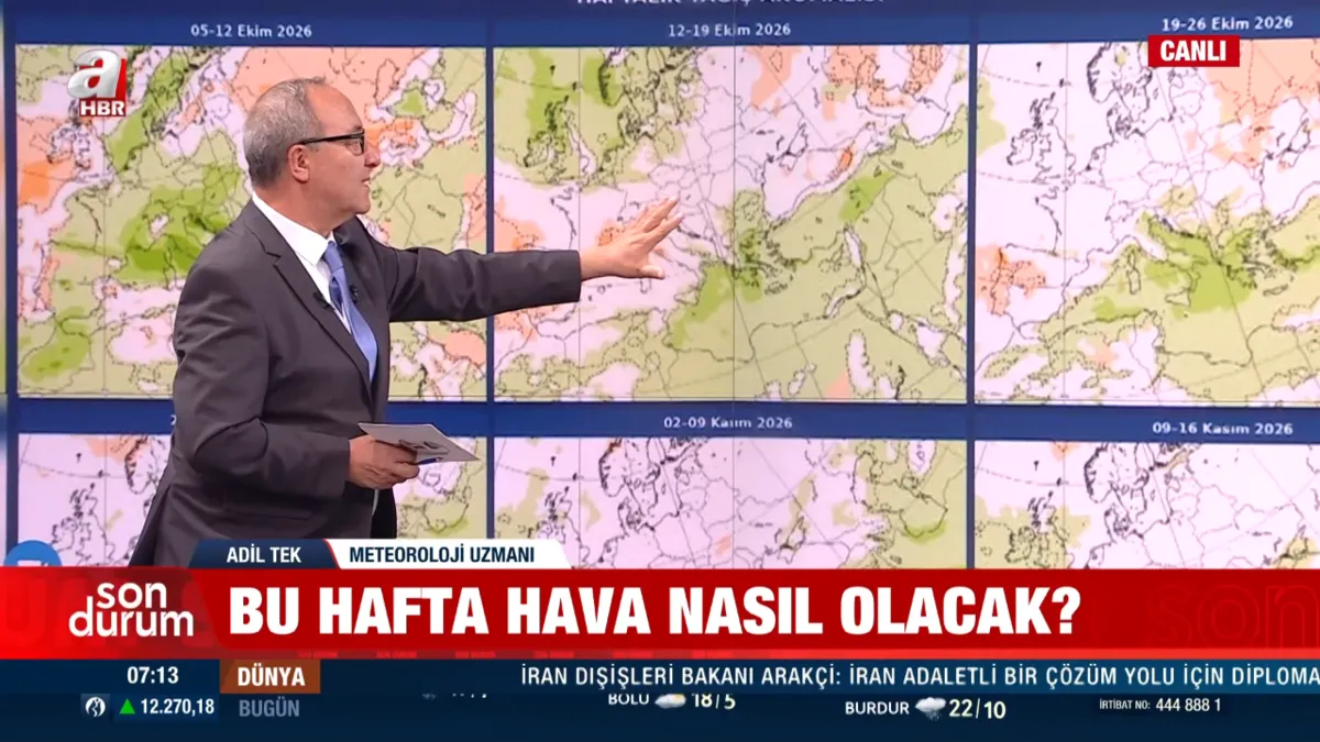 Başında yağmur, sonunda güneş! Meteoroloji hava değişimi için tarih verdi - 4