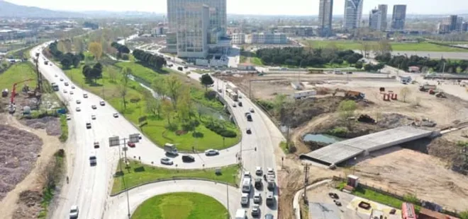 Adliye Kavşağı'nda çalışmalar tam gaz