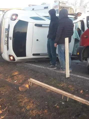 Şanlıurfa Siverek'te feci kaza! Yaralılar var - 4